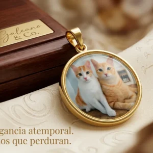 Medalla personalizable con foto a color